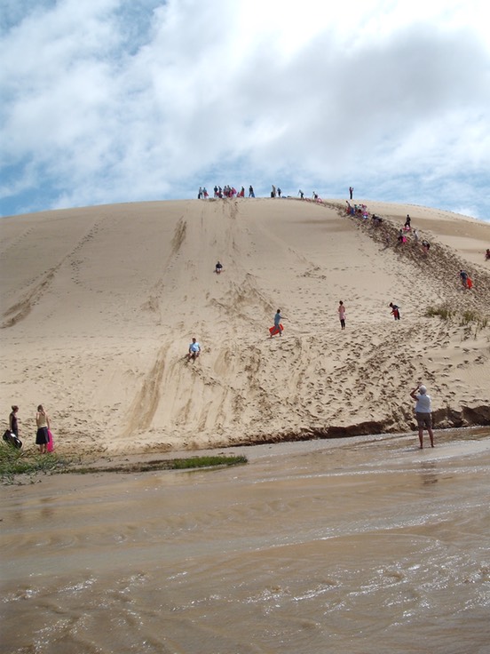 Sand-boarding