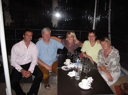 At the restaurant (Ripples)
