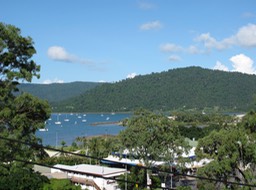 Hotel view, Airlie Beach