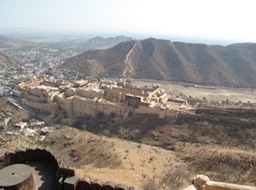Amber Fort viewed from Jaigarh Fort