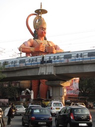 Hanuman in Delhi