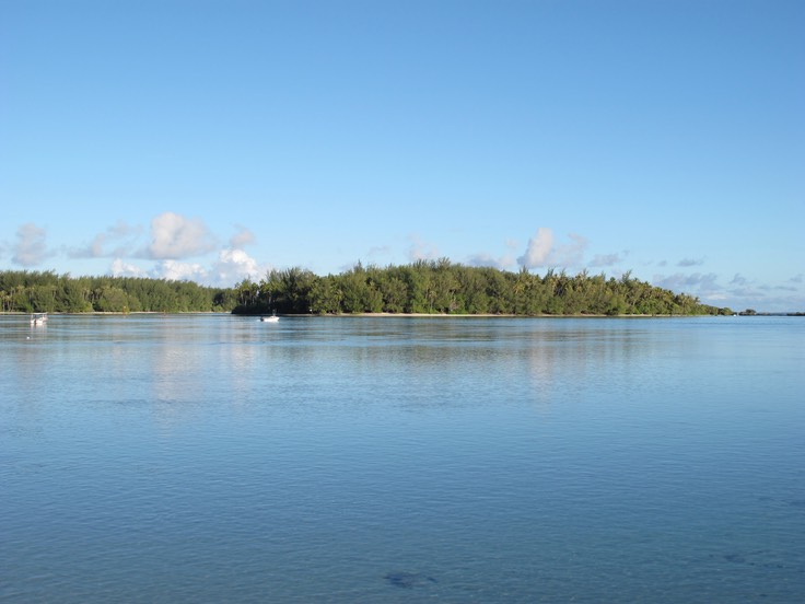 Motu Tiahura (vu de notre plage)