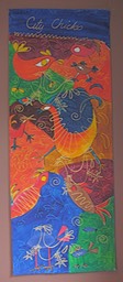 Local Art in the Café Salsa, Avarua