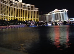 Bellagio and Caesars Palace