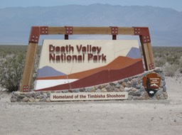 Death Valley Entrance